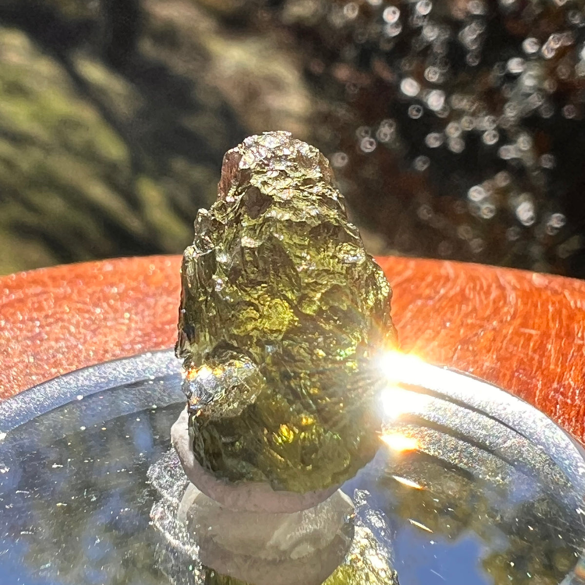 Moldavite 2.6 grams #2410-Moldavite Life