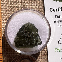 Moldavite 2.6 grams #2410-Moldavite Life