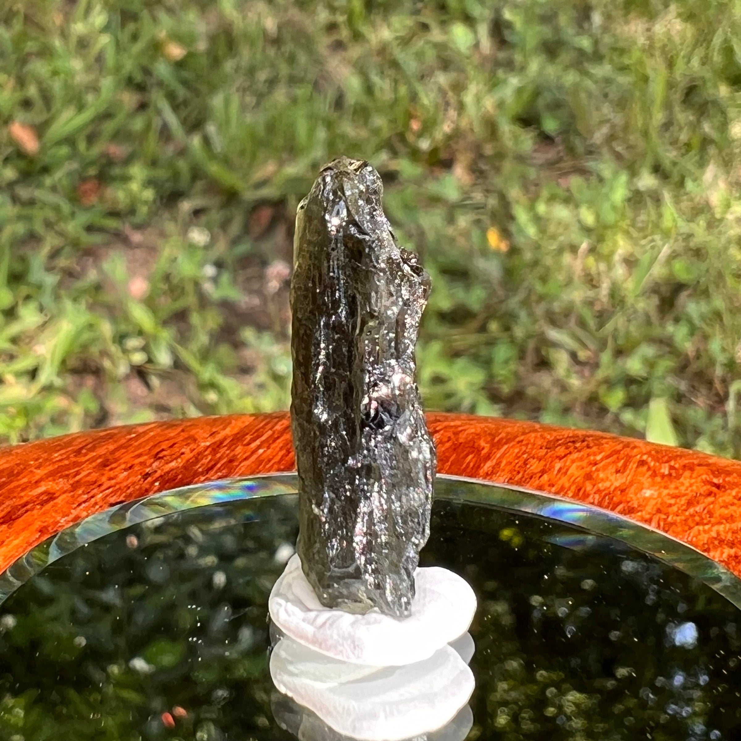 Moldavite 2.7 grams #1669-Moldavite Life