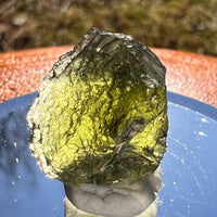Moldavite 2.7 grams #1975-Moldavite Life
