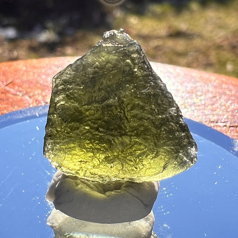 Moldavite 2.7 grams #1975-Moldavite Life