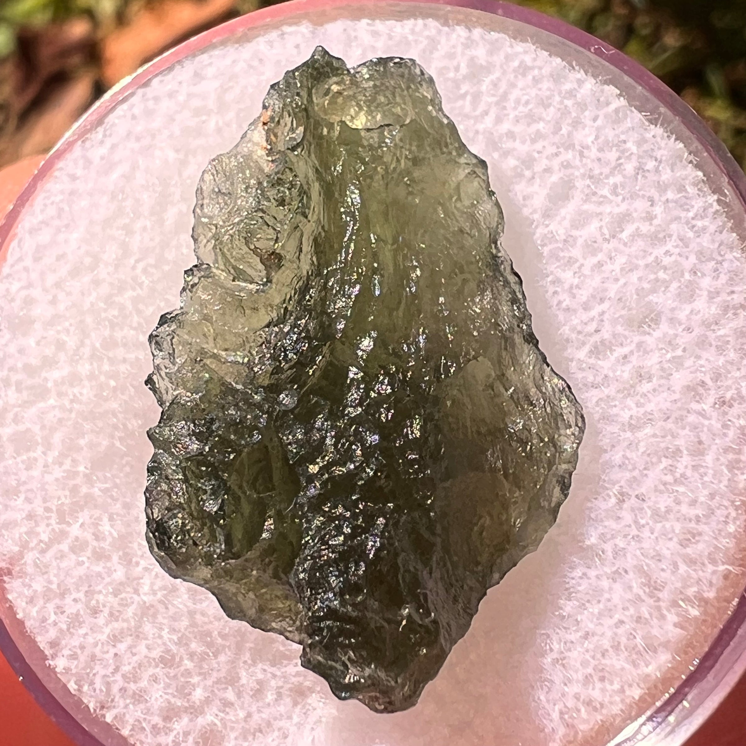Moldavite 2.7 grams #2317-Moldavite Life