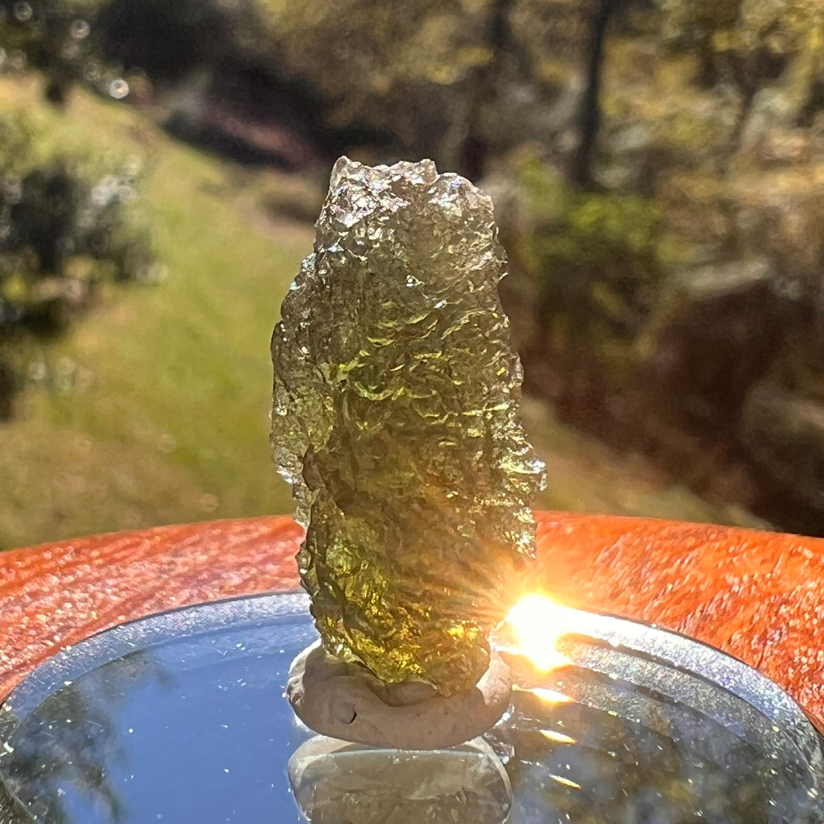 Moldavite 2.7 grams #2367-Moldavite Life
