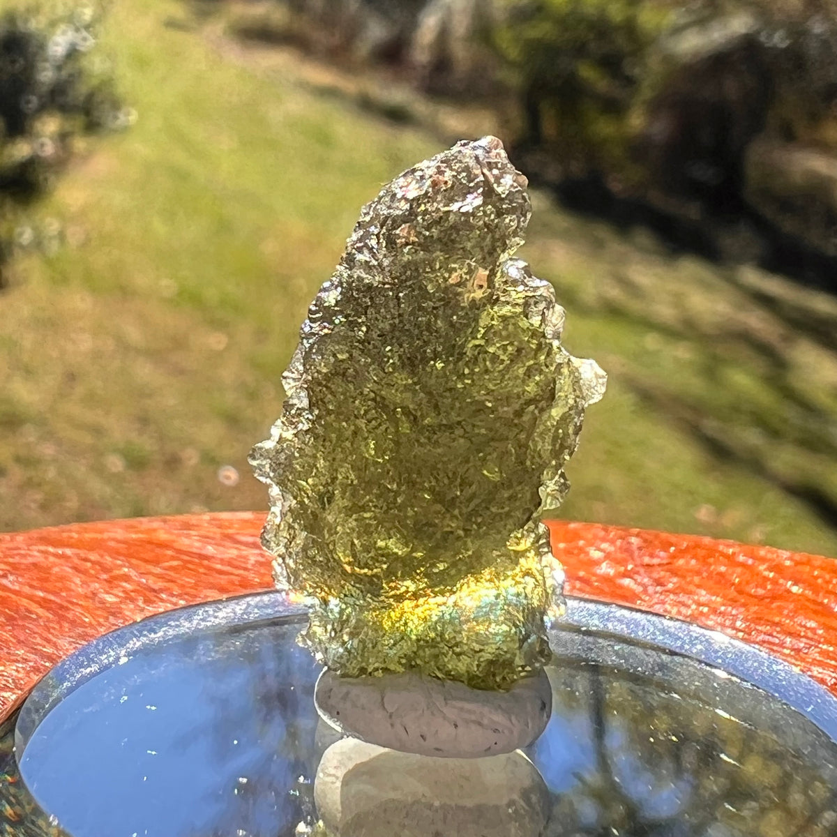 Moldavite 2.7 grams #2367-Moldavite Life