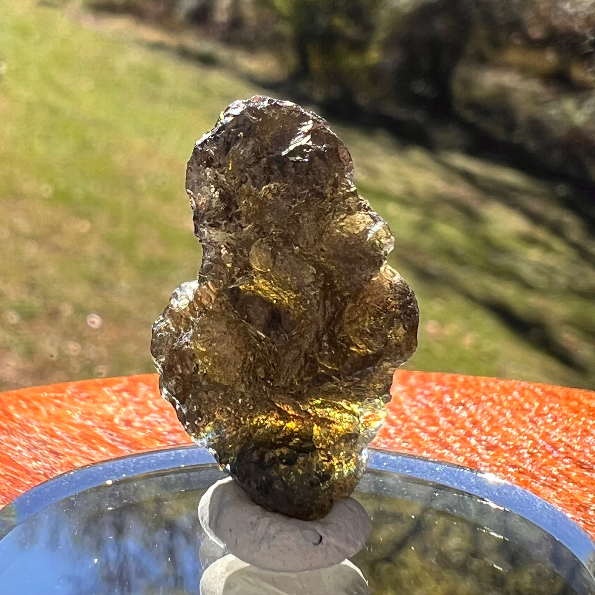 Moldavite 2.7 grams #2368-Moldavite Life
