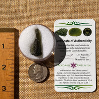 Moldavite 2.8 grams #2211-Moldavite Life