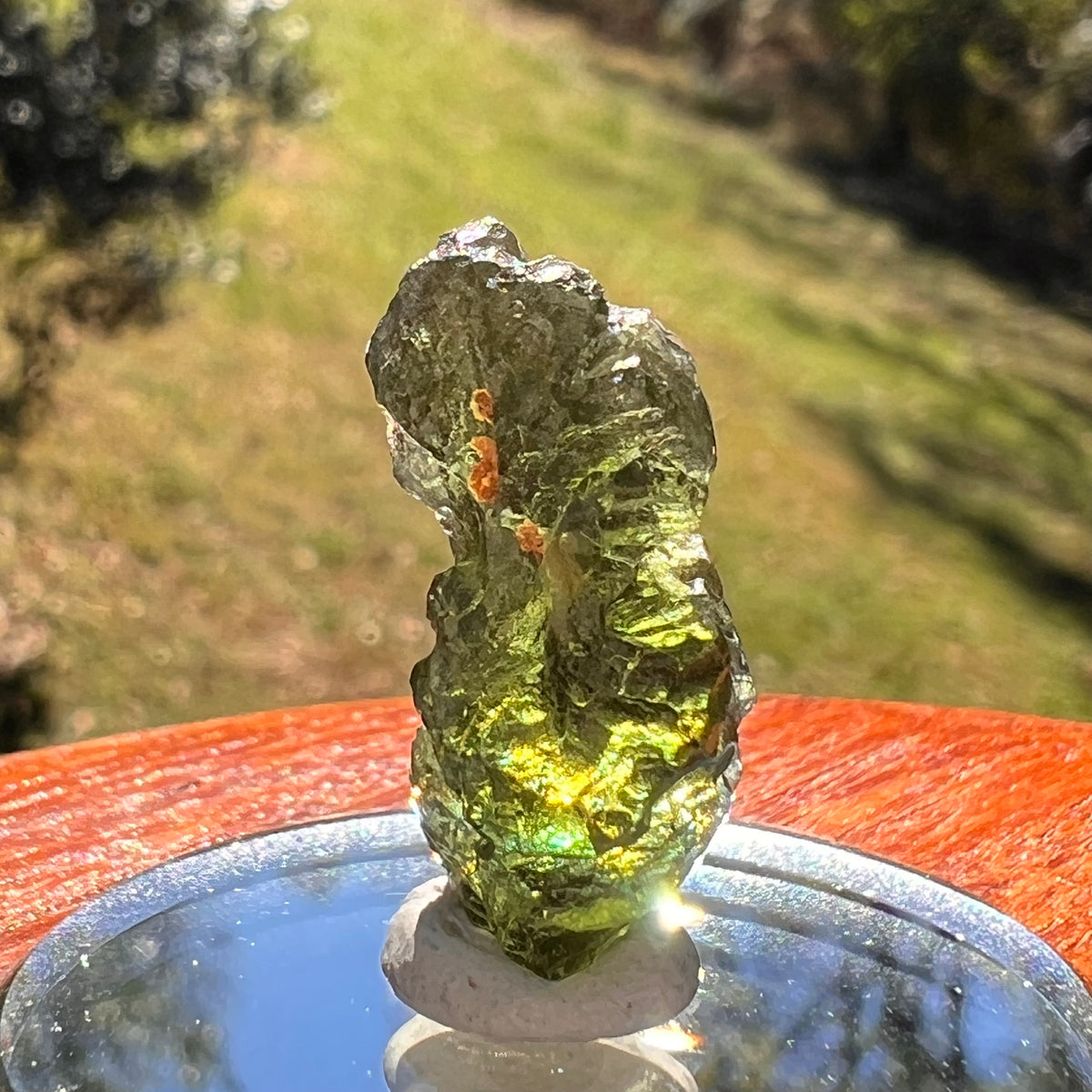 Moldavite 2.8 grams #2374-Moldavite Life