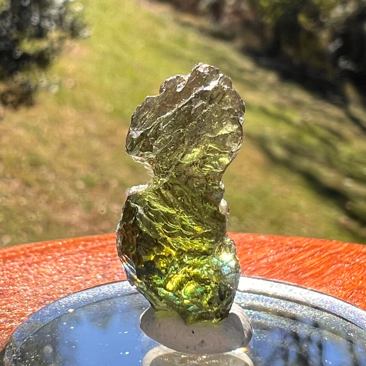 Moldavite 2.8 grams #2374-Moldavite Life