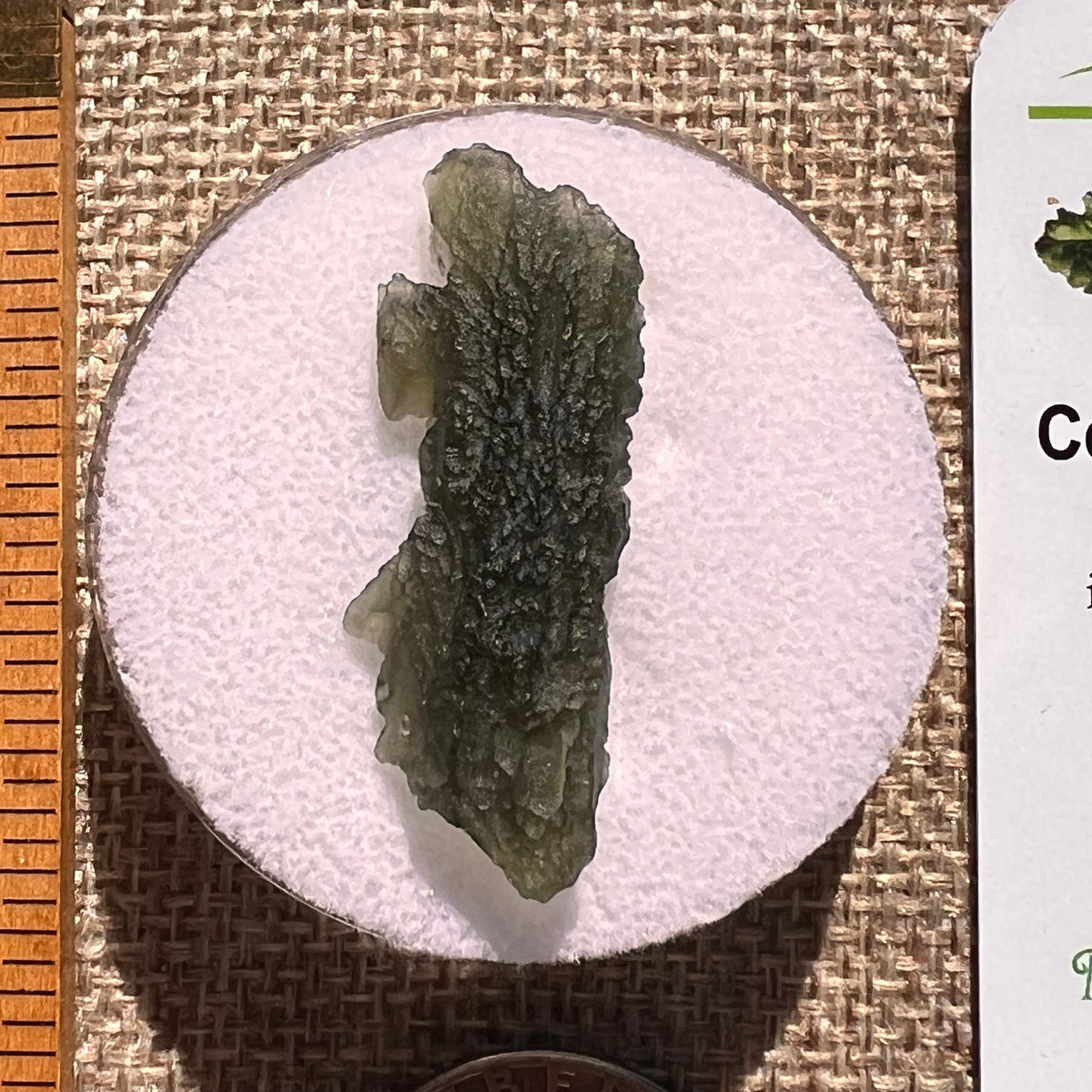 Moldavite 2.8 grams #2399-Moldavite Life