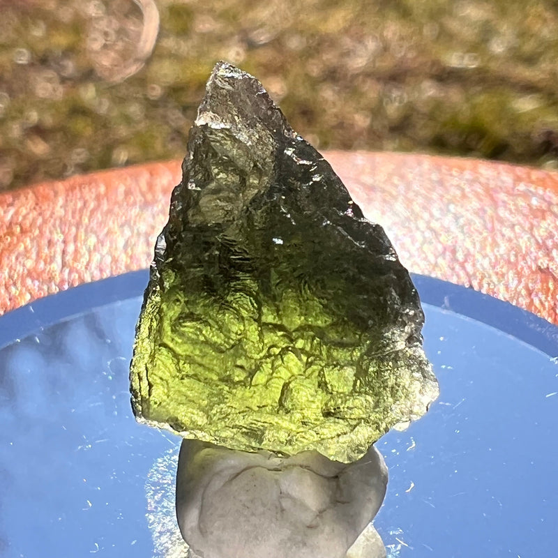 Moldavite 2.9 grams #1972-Moldavite Life