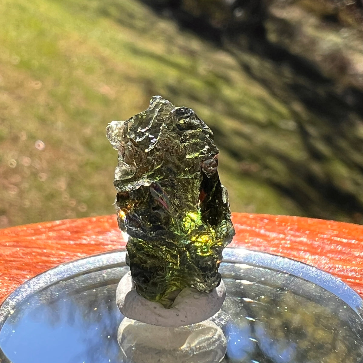 Moldavite 2.9 grams #2376-Moldavite Life