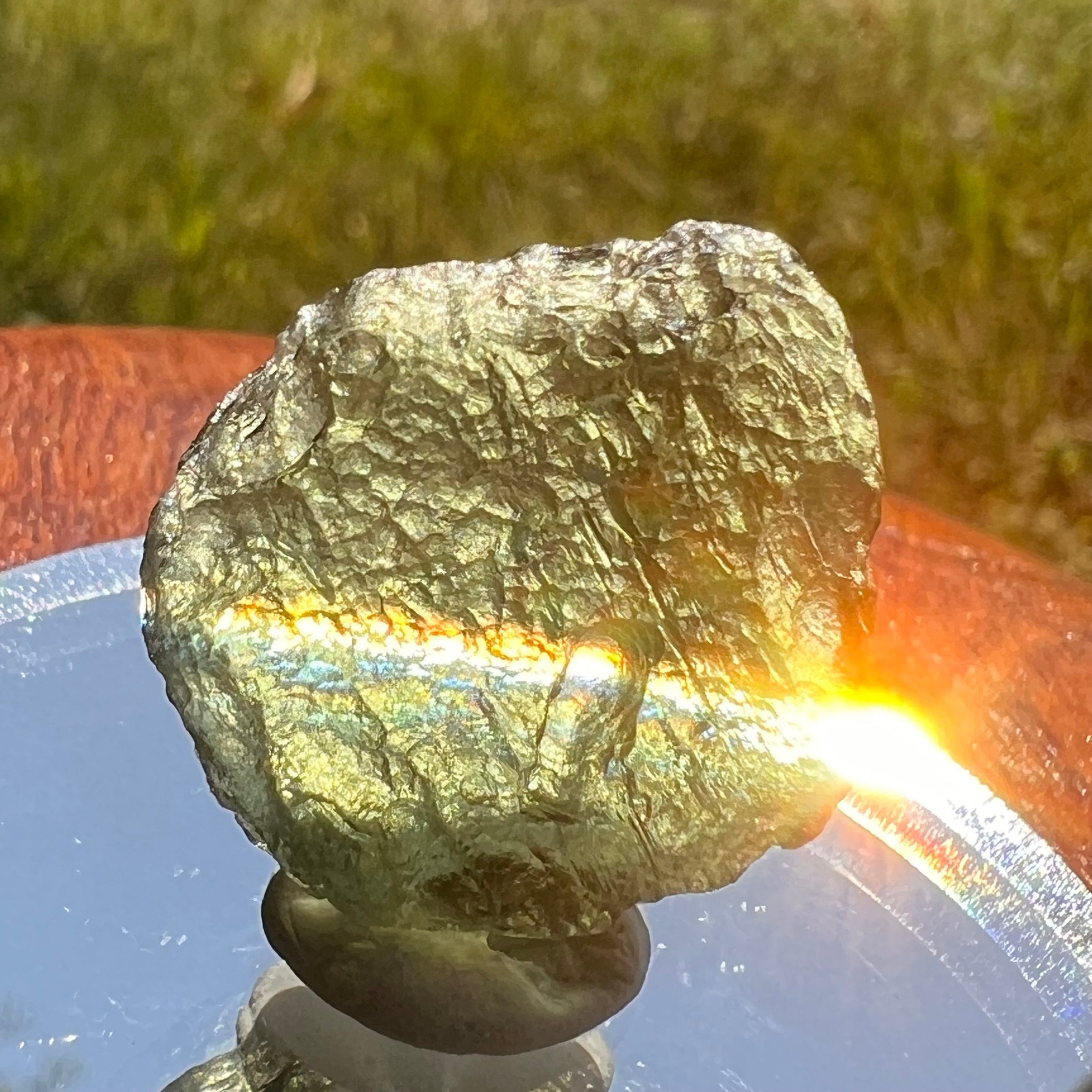 Moldavite 3.4 grams #1666-Moldavite Life