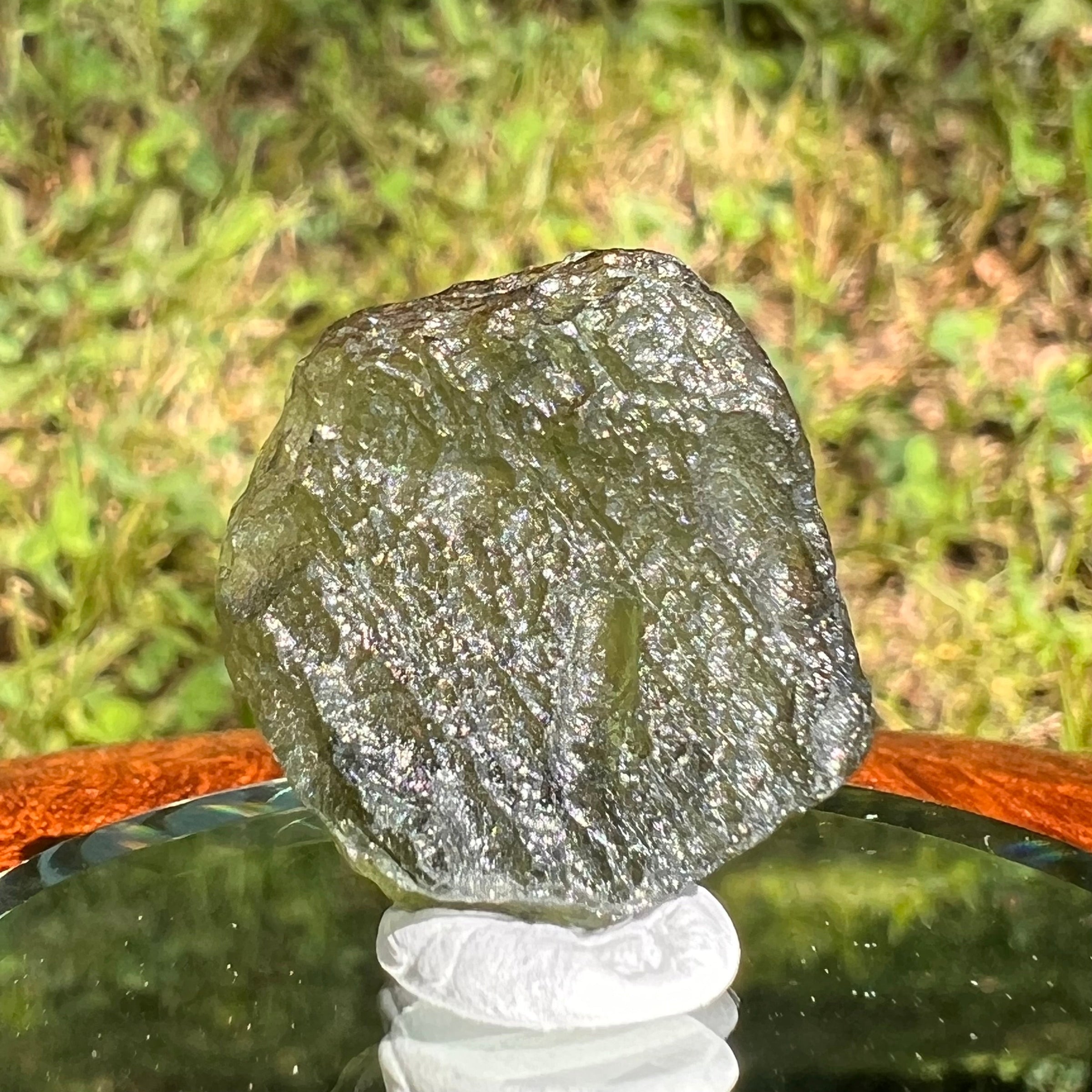 Moldavite 3.4 grams #1666-Moldavite Life