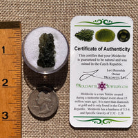 Moldavite 3.4 grams #2388-Moldavite Life
