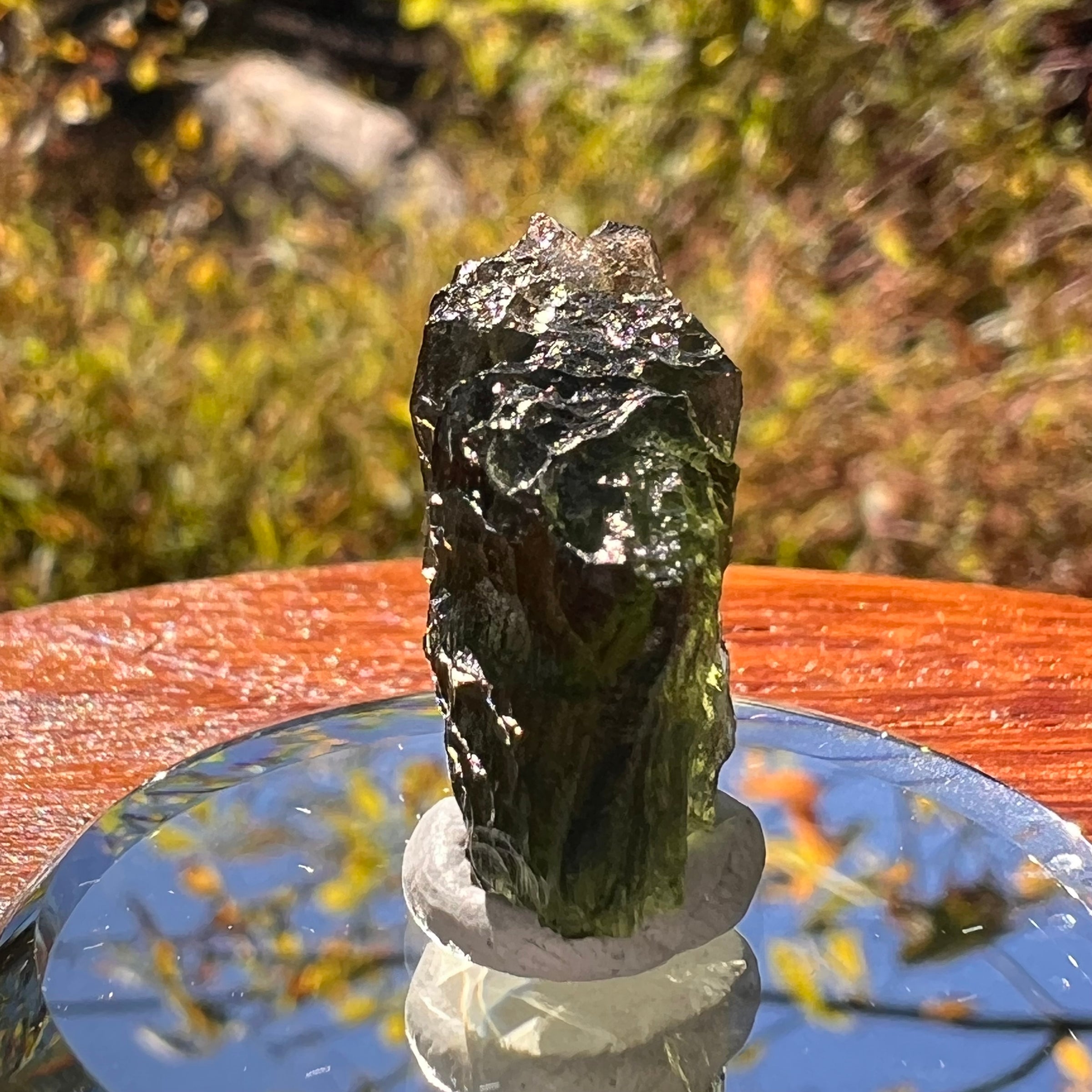 Moldavite 3.5 grams #2313-Moldavite Life