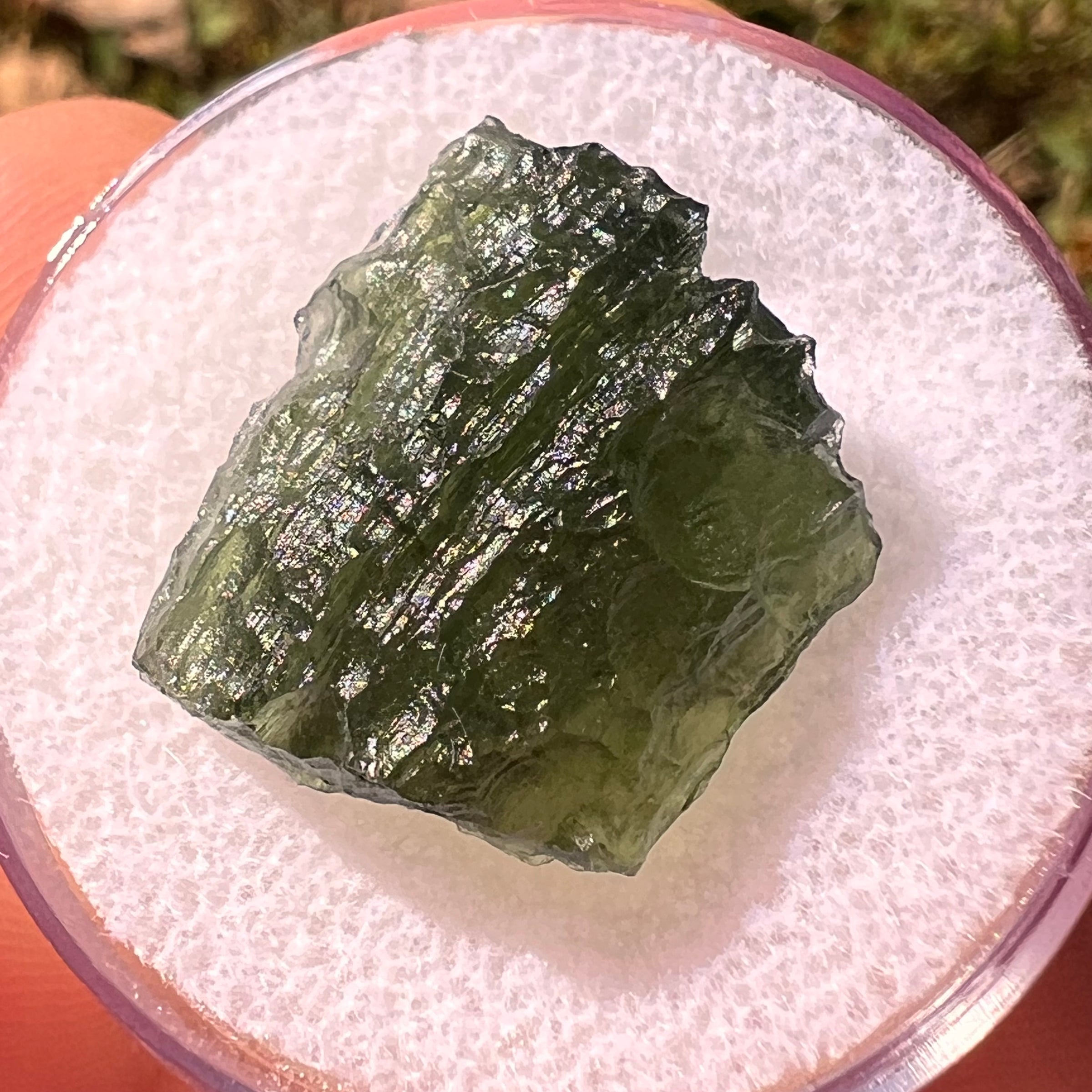 Moldavite 3.5 grams #2313-Moldavite Life