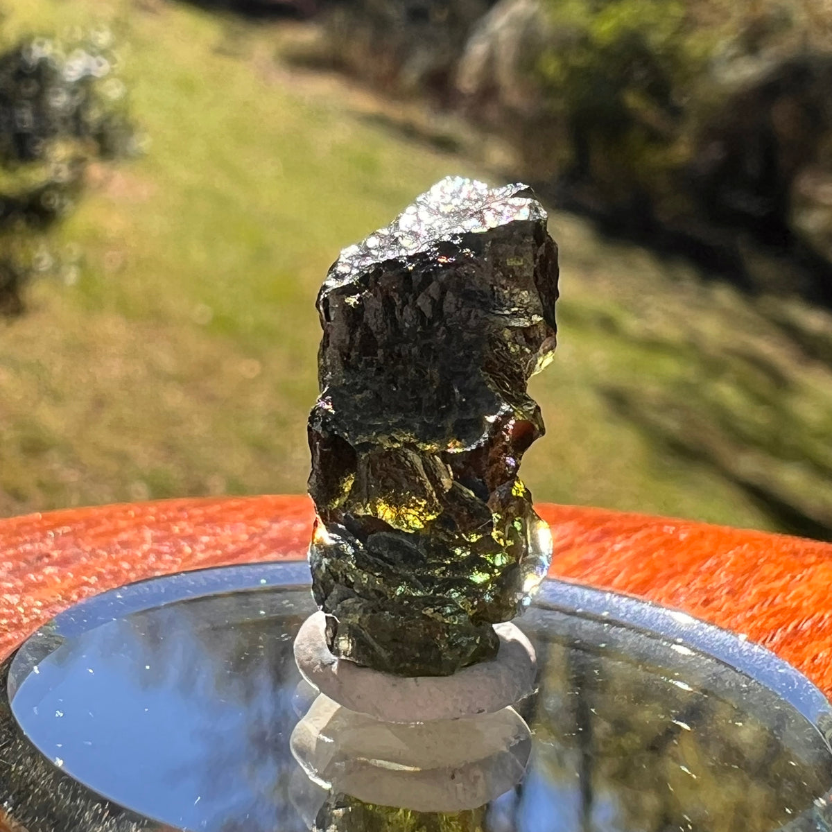 Moldavite 3.5 grams #2370-Moldavite Life