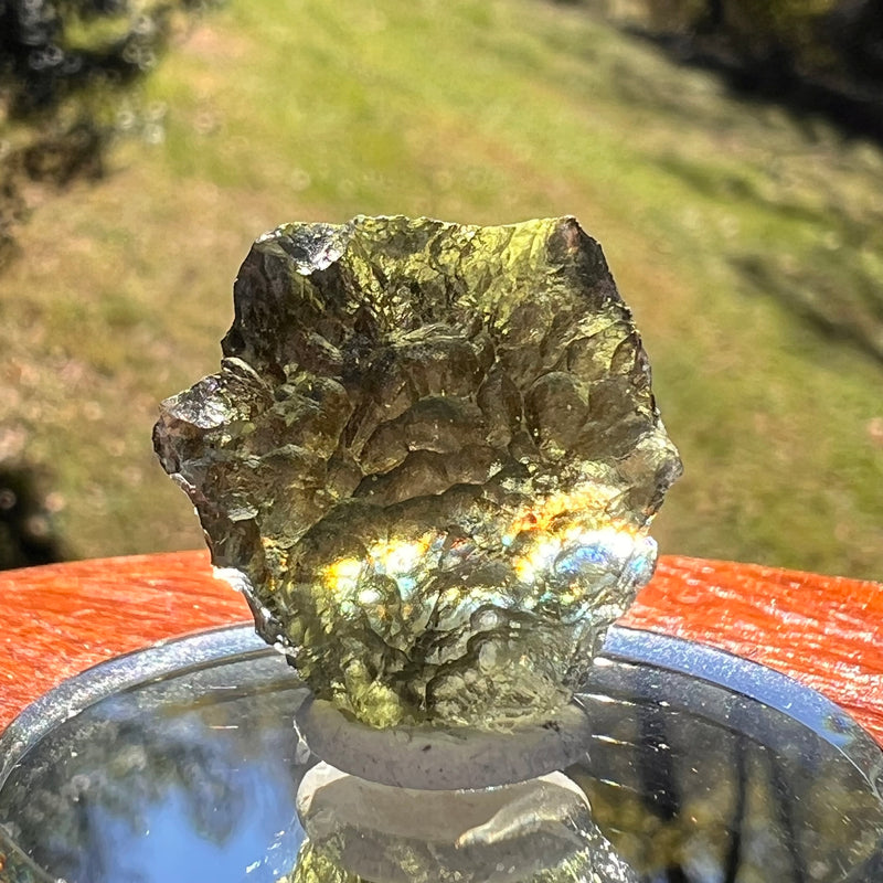 Moldavite 3.5 grams #2370-Moldavite Life
