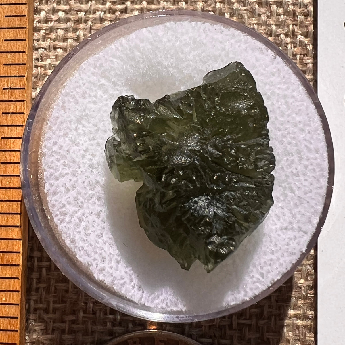 Moldavite 3.6 grams #2389-Moldavite Life