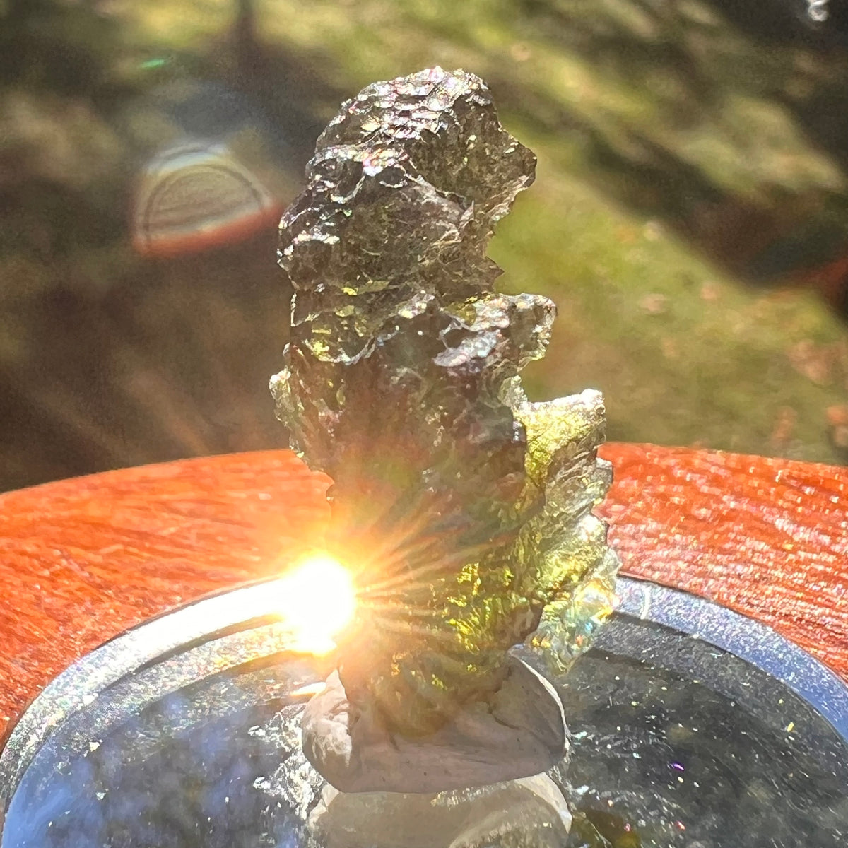 Moldavite 3.6 grams #2391-Moldavite Life