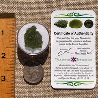 Moldavite 3.6 grams #2398-Moldavite Life