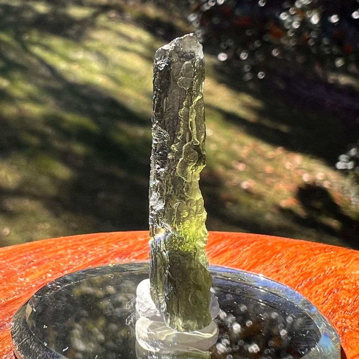 Moldavite 3.6 grams #2400-Moldavite Life