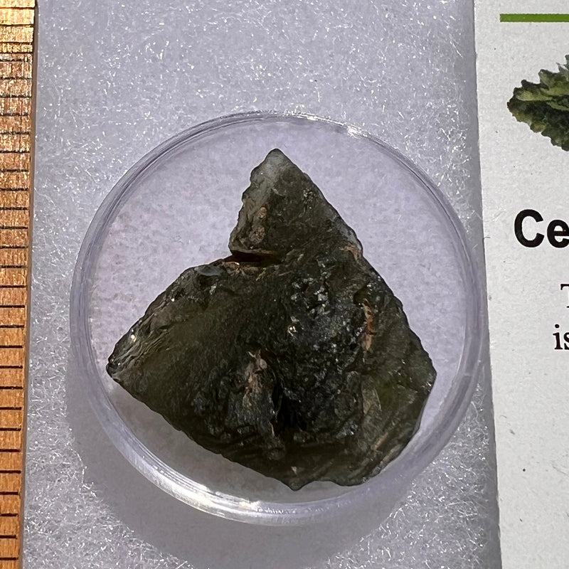 Moldavite 3.8 grams #1872-Moldavite Life