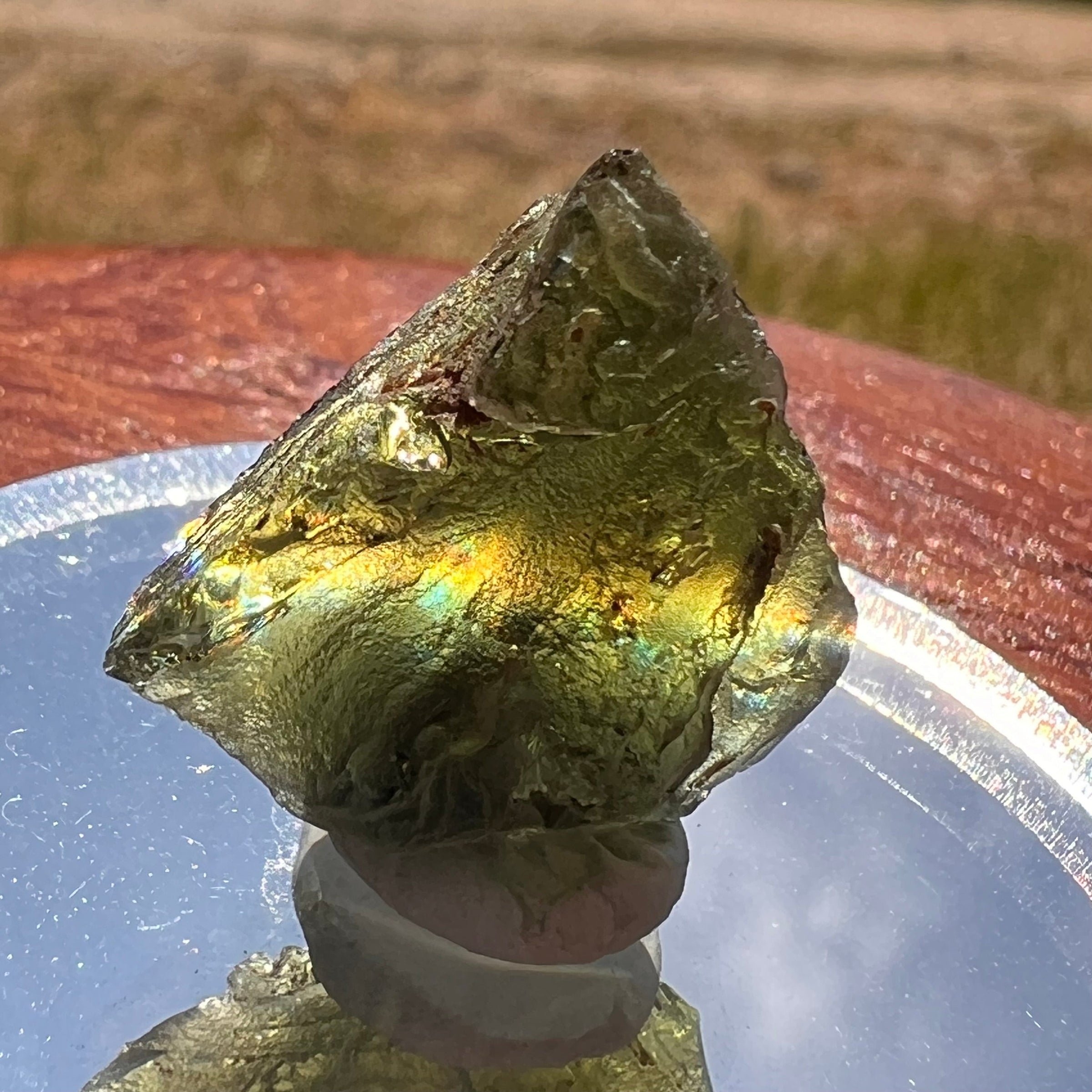 Moldavite 3.8 grams #1872-Moldavite Life