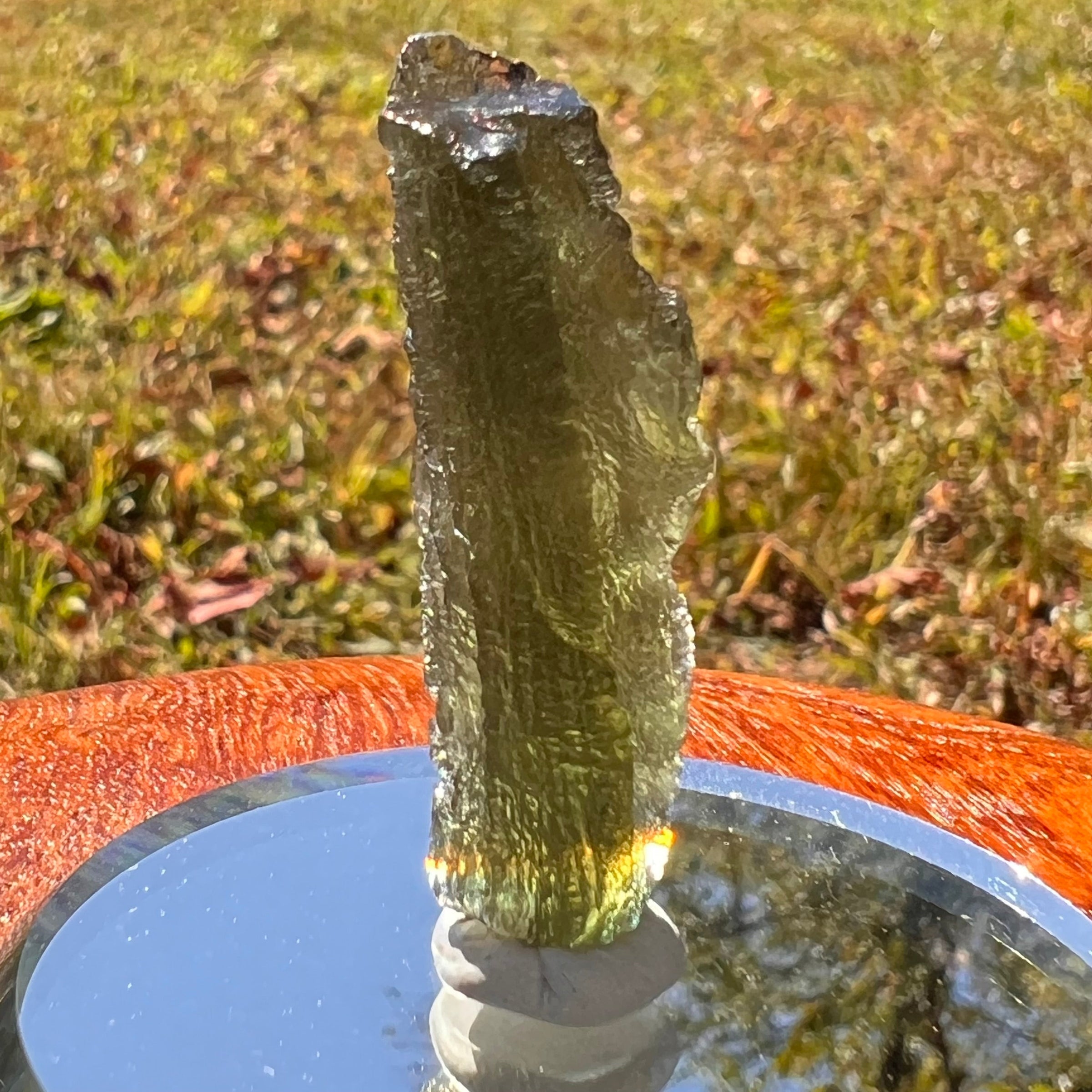 Moldavite 3.9 grams #1752-Moldavite Life