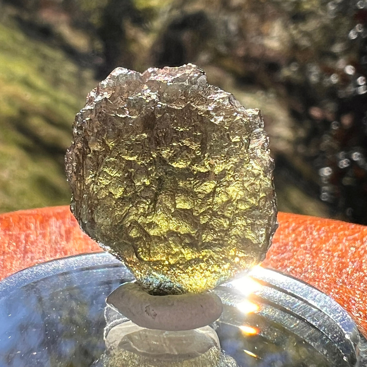 Moldavite 3.9 grams #2412-Moldavite Life
