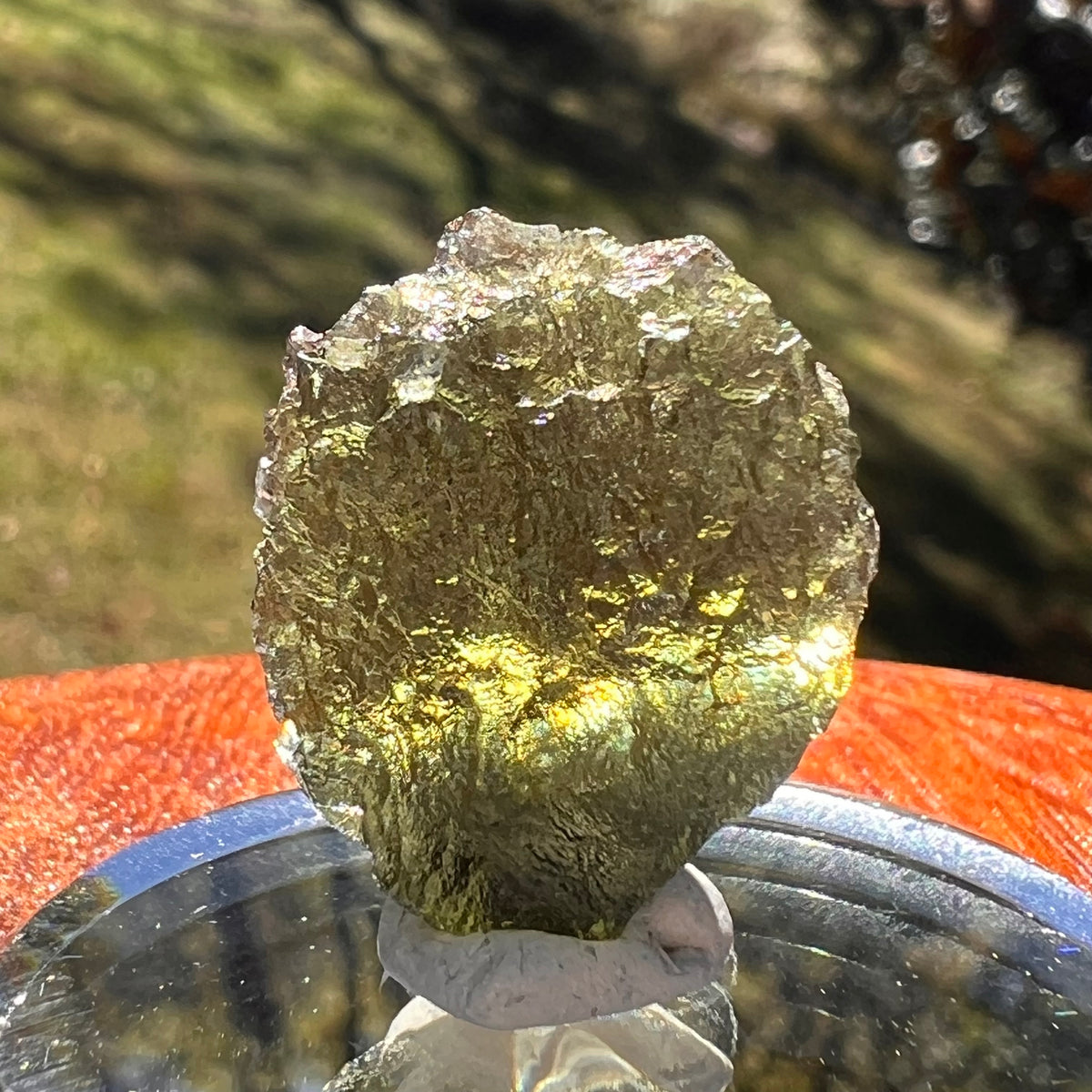 Moldavite 3.9 grams #2412-Moldavite Life