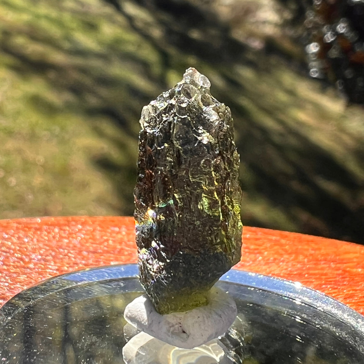 Moldavite 3.9 grams #2412-Moldavite Life