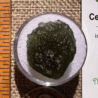 Moldavite 3.9 grams #2412-Moldavite Life