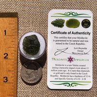 Moldavite 3.9 grams #2412-Moldavite Life