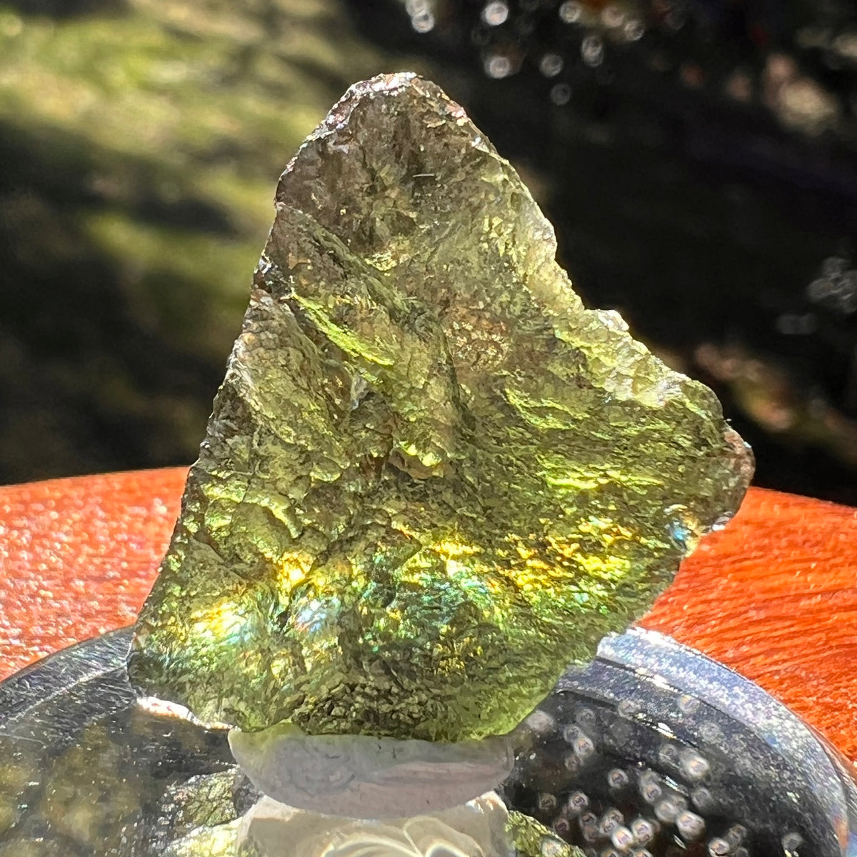 Moldavite 4 grams #2387-Moldavite Life