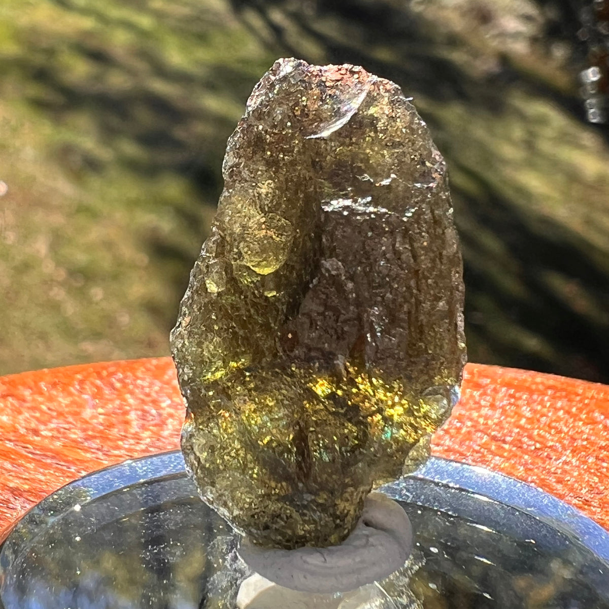 Moldavite 4.1 grams #2393-Moldavite Life