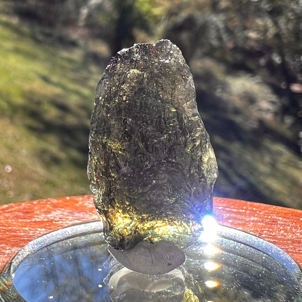 Moldavite 4.1 grams #2393-Moldavite Life