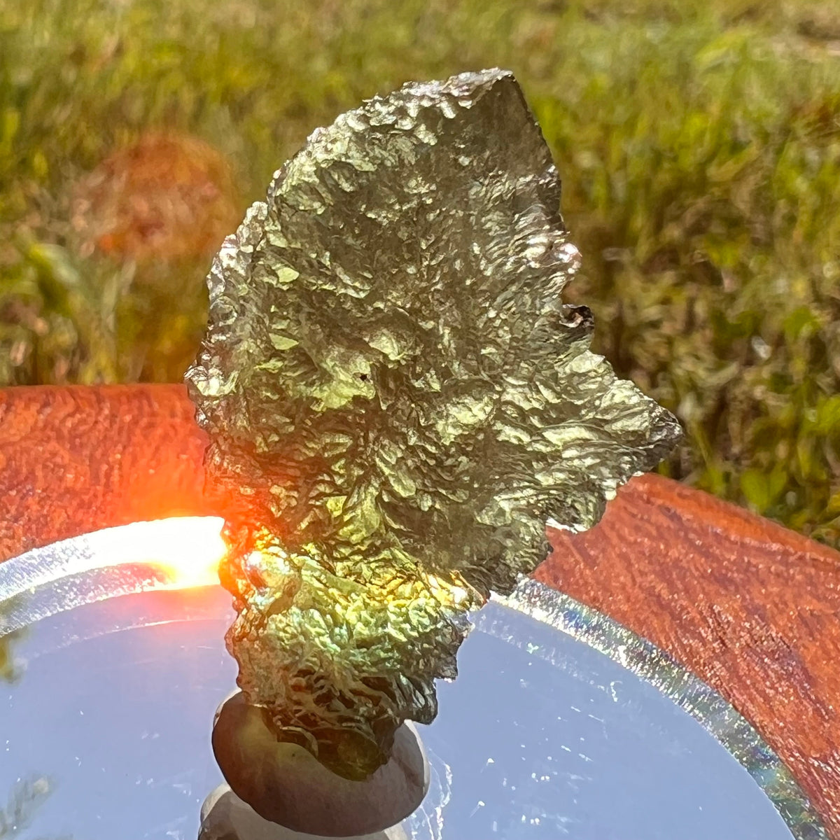 Moldavite 4.2 grams #1662-Moldavite Life