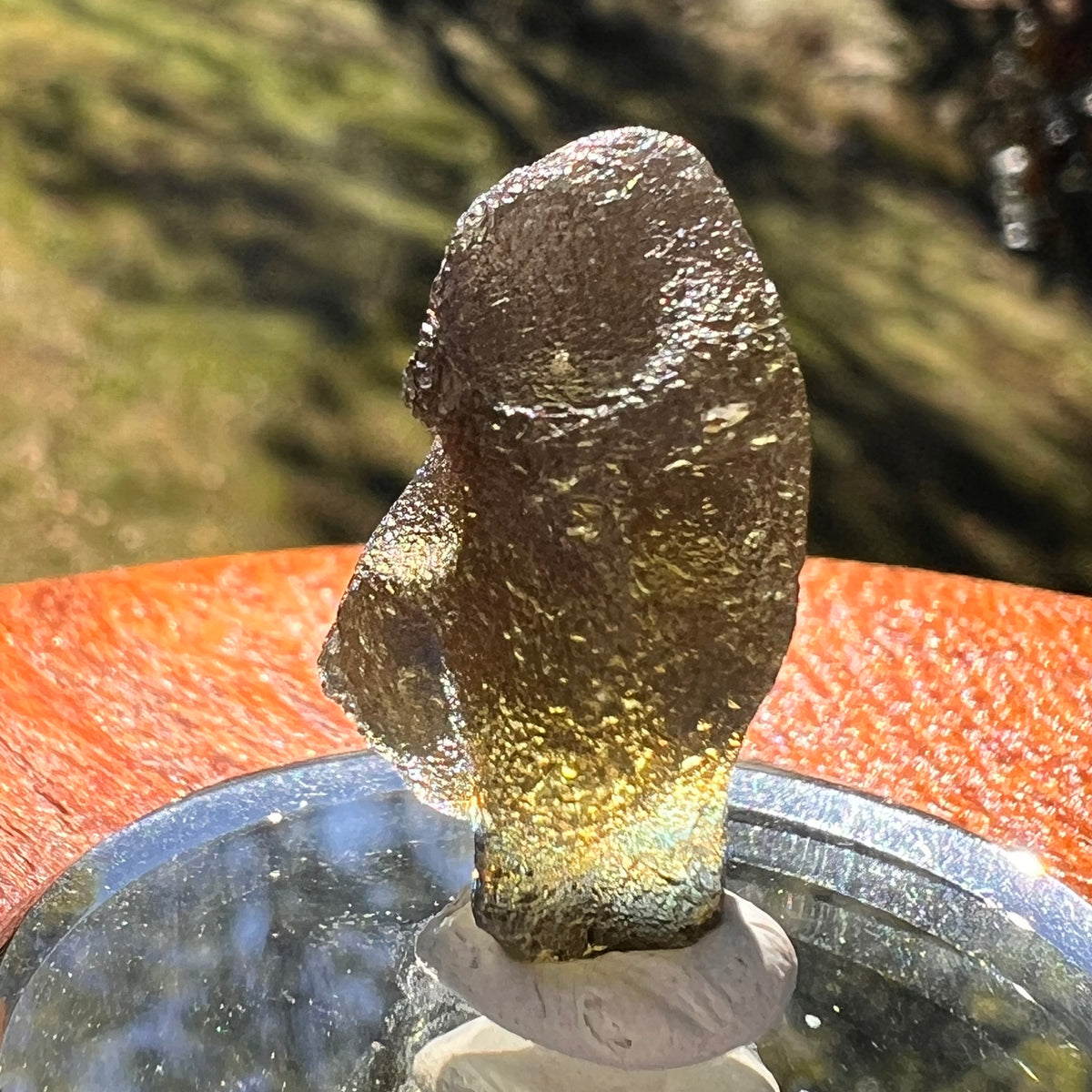Moldavite 4.2 grams #2392-Moldavite Life
