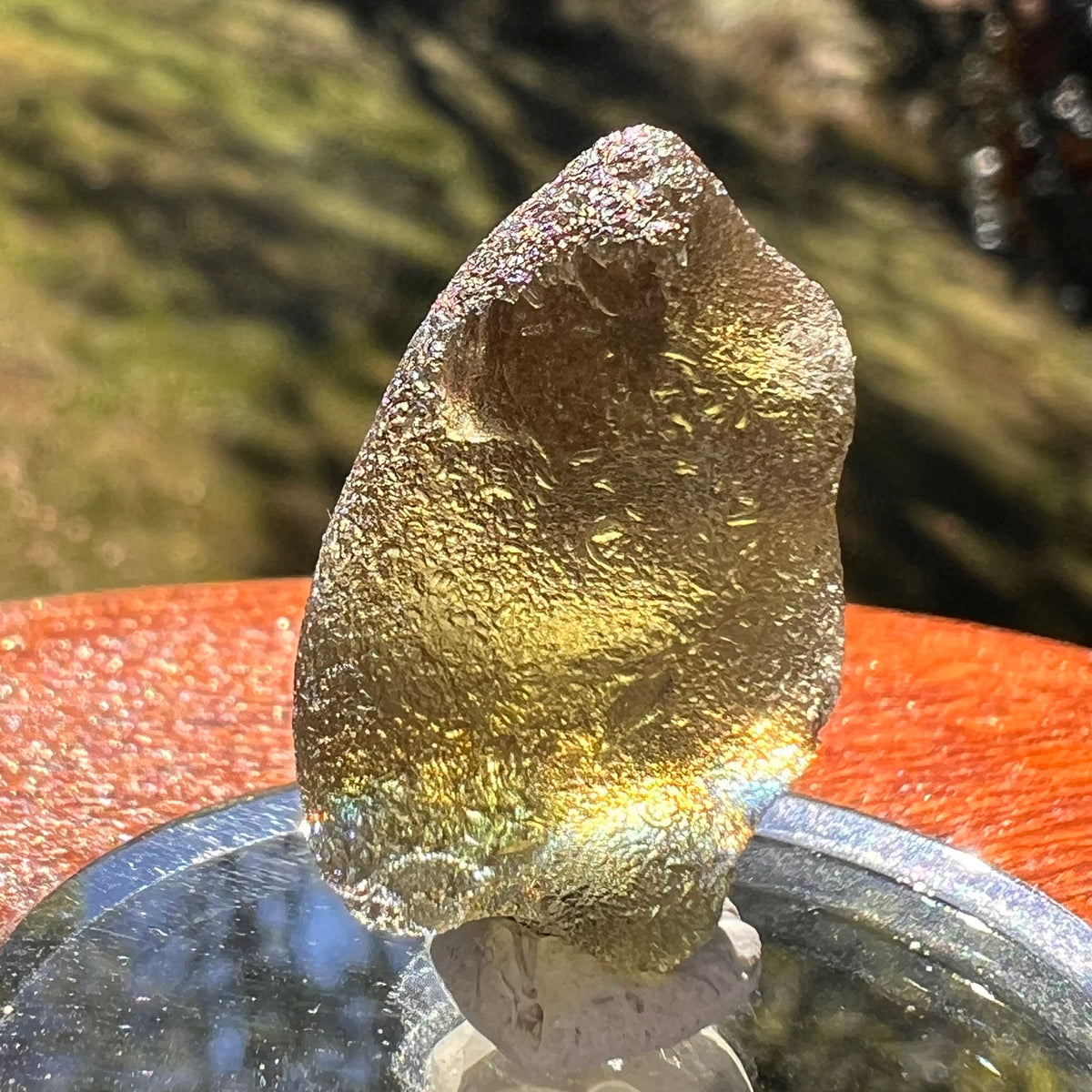 Moldavite 4.2 grams #2392-Moldavite Life