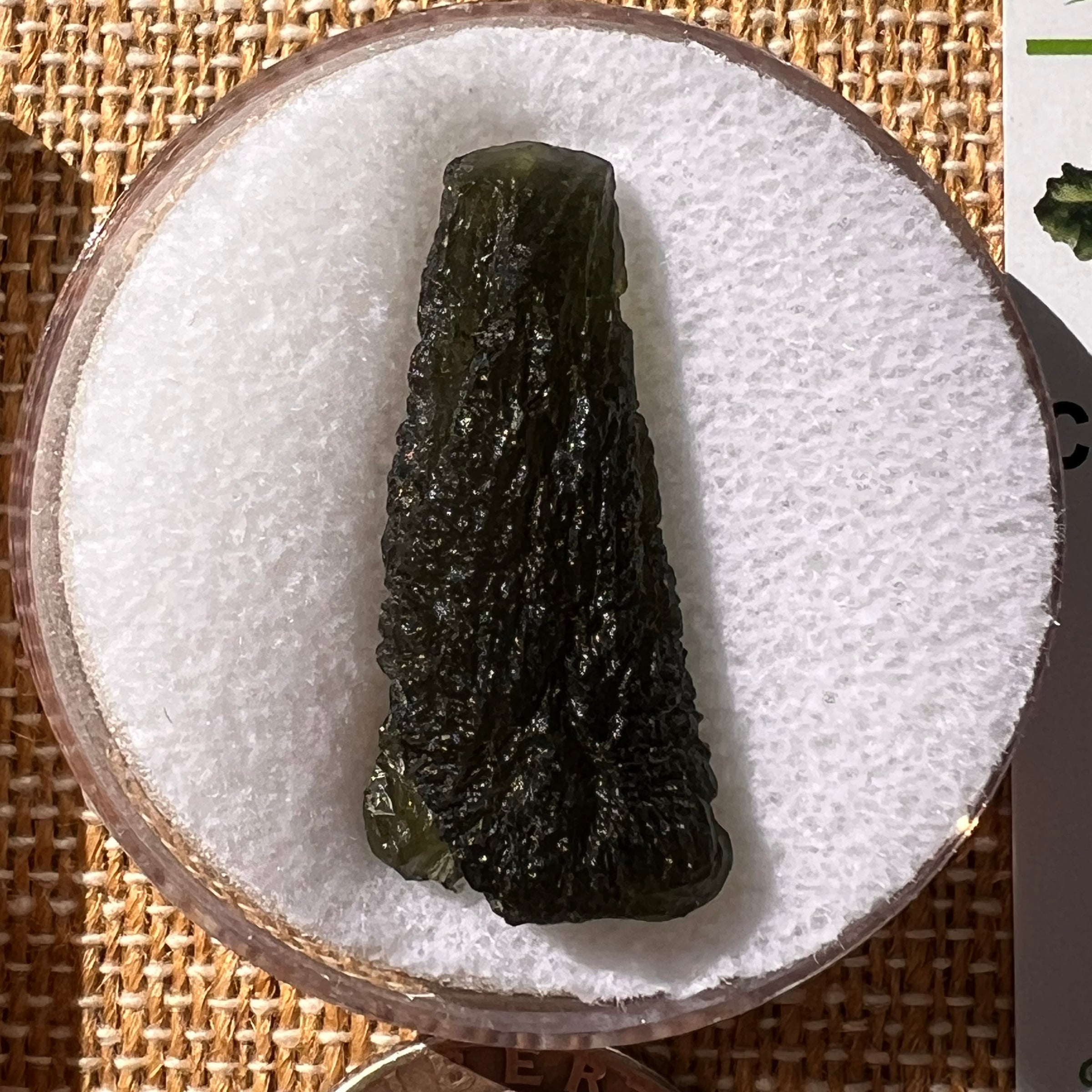 Moldavite 4.4 grams #2216-Moldavite Life