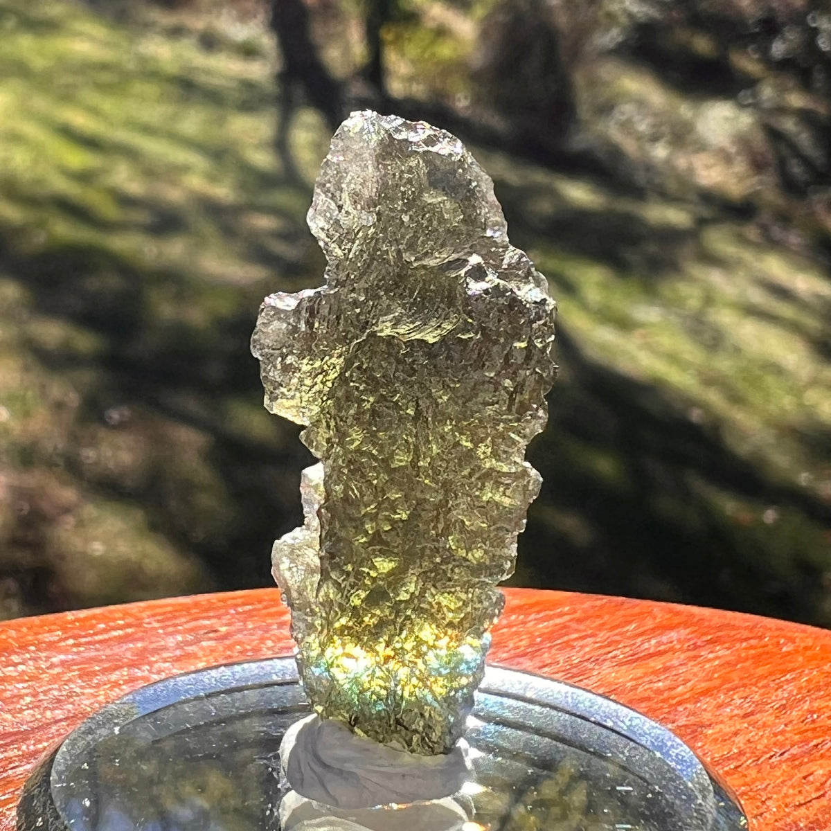 Moldavite 4.4 grams #2401-Moldavite Life