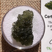 Moldavite 4.6 grams #2390-Moldavite Life