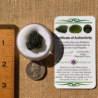 Moldavite 5.1 grams #2219-Moldavite Life