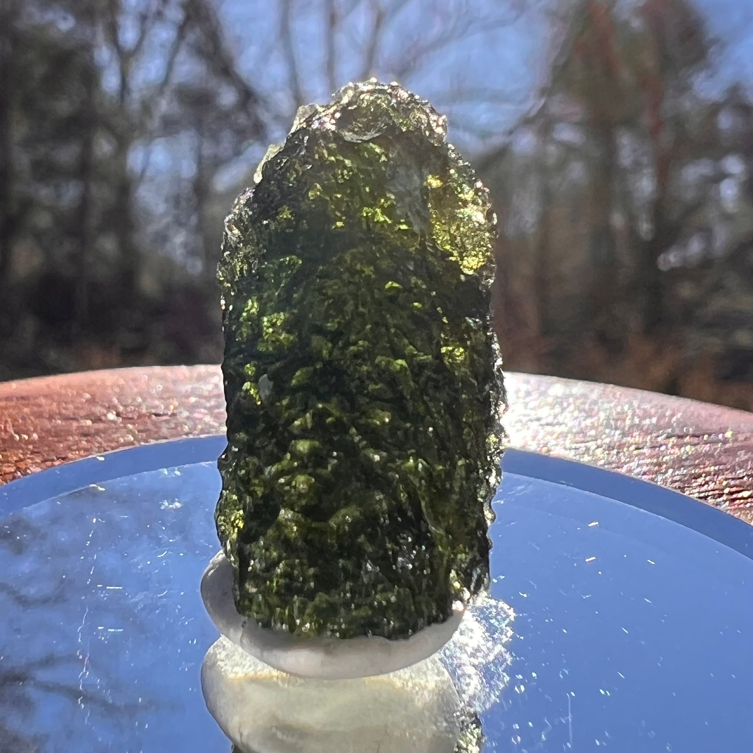 Moldavite 5.4 grams #1957-Moldavite Life