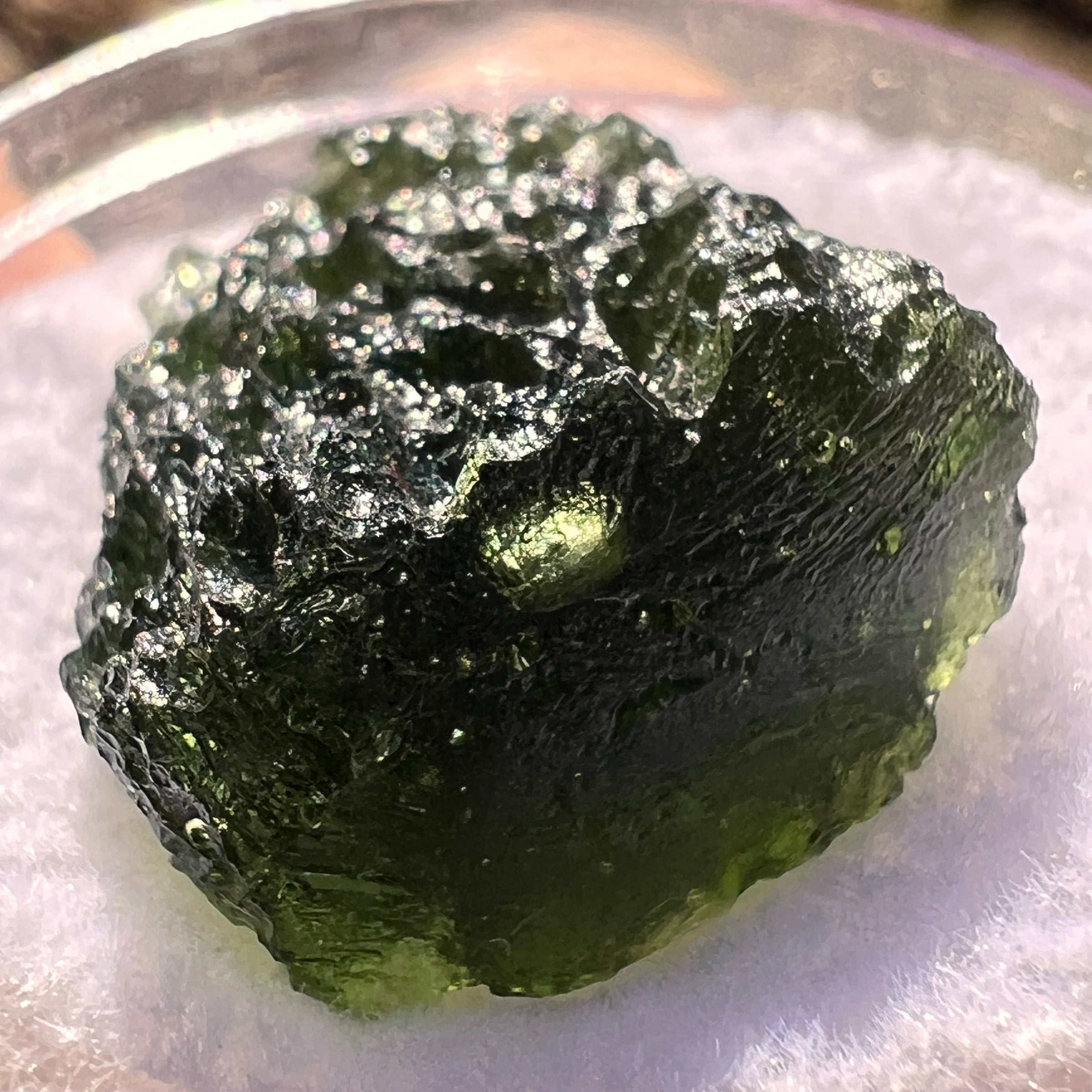 Moldavite 5.4 grams #1957-Moldavite Life