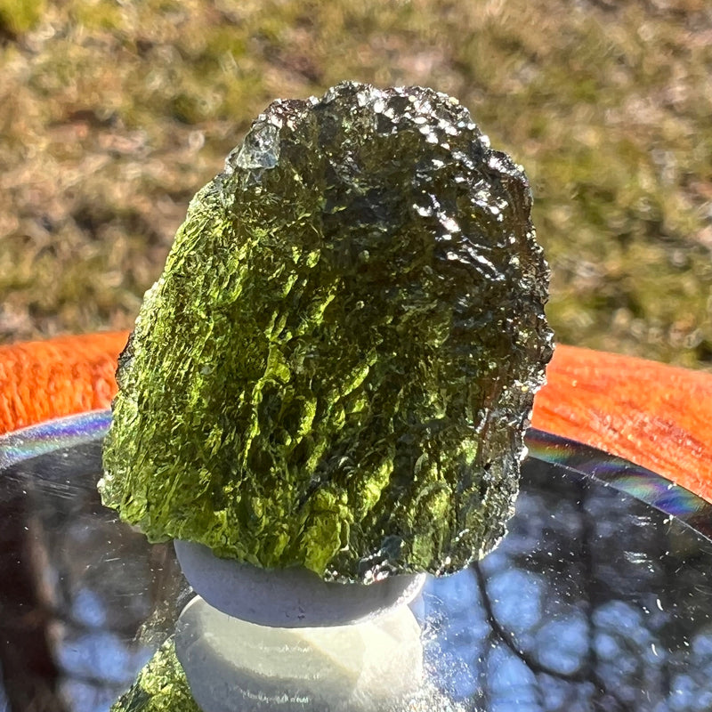 Moldavite 5.4 grams #1957-Moldavite Life