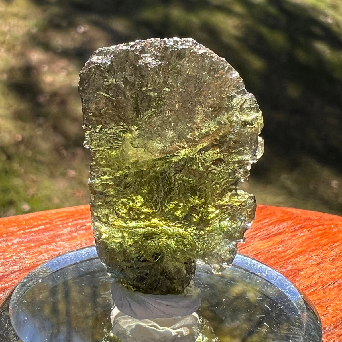 Moldavite 6.3 grams #2402-Moldavite Life