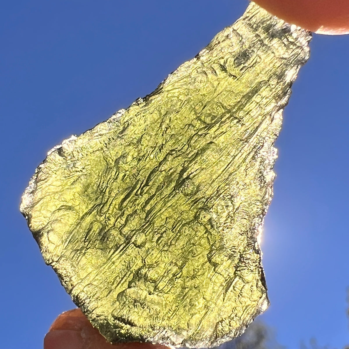 Moldavite 9.4 grams #2406-Moldavite Life