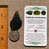 Moldavite 9.4 grams #2406-Moldavite Life